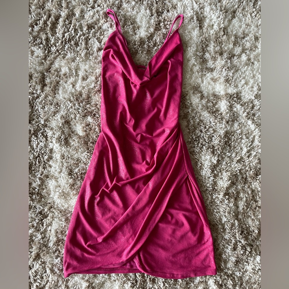 Lucy in the Sky hot pink dress (S)